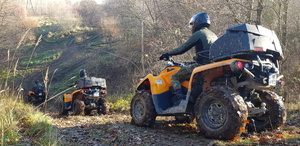 Trenowaliśmy bezpieczną jazdę pojazdami ATV Trenowaliśmy bezpieczną jazdę pojazdami ATV