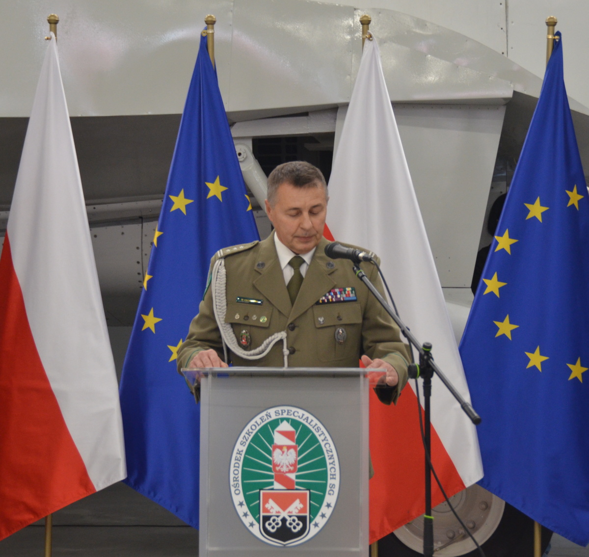 Obchody 16. rocznicy utworzenia Ośrodka Szkoleń Specjalistycznych SG w Lubaniu