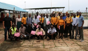 Szkolenie dla funkcjonariuszy gambijskiej Policji, funkcjonariuszy imigracyjnych oraz funkcjonariuszy ochrony lotniska