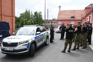 Pełnienie służby w ramach wspólnych patroli polsko-czeskich
