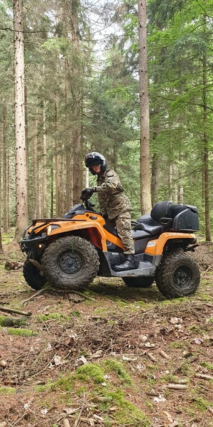 Trening jazdy pojazdami ATV z wykorzystaniem urządzeń GPS- moduł II