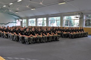 Rozpoczęcie szkolenia podstawowego dla funkcjonariuszy SG w OSS SG w Lubaniu