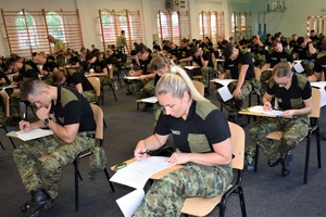 Zakończenie szkolenia podstawowego w OSS SG w Lubaniu