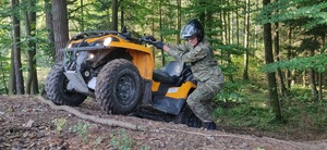 Zakończenie edycji kursu doskonalącego nt. „Trening bezpiecznej jazdy pojazdami ATV w różnych warunkach terenowych – moduł I”