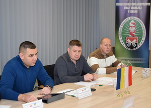 Delegacja przedstawicieli CK PSG Ukrainy w Wielkich Mostach z wizytą w OSS SG w Lubaniu
