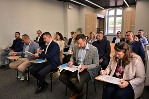 Uczestnicy warsztatów podczas zajęć