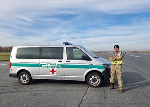 Warsztaty medycyny pola walki na lotnisku Wrocław-Strachowice