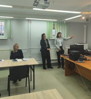 Uczestnicy warsztatów podczas zajęć