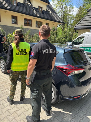 Szkolenie wspólnych polsko-słowackich patroli w Karpackim Oddziale SG Szkolenie wspólnych polsko-słowackich patroli w Karpackim Oddziale SG
