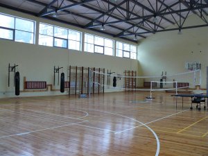  Hala sportowa obiektu szkoleniowego w Szklarskiej Porębie